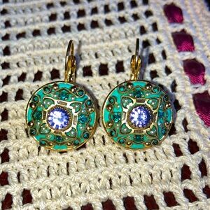 Michal Golan Enamel Earrings